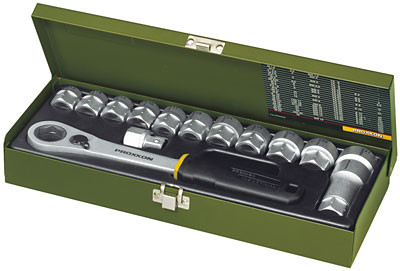 Proxxon speciaal set 14 delig 13-27mm