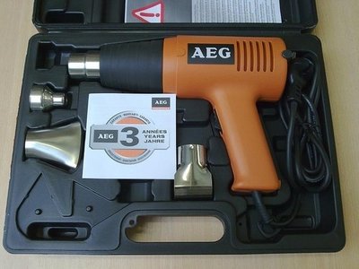AEG PT 600 heteluchtpistool set