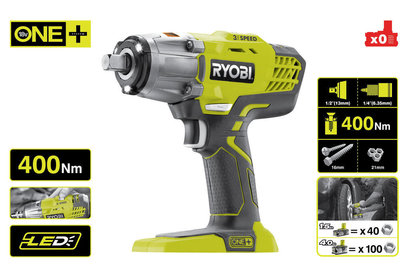 Ryobi ONE+ 18V slagmoersleutel R18IW3